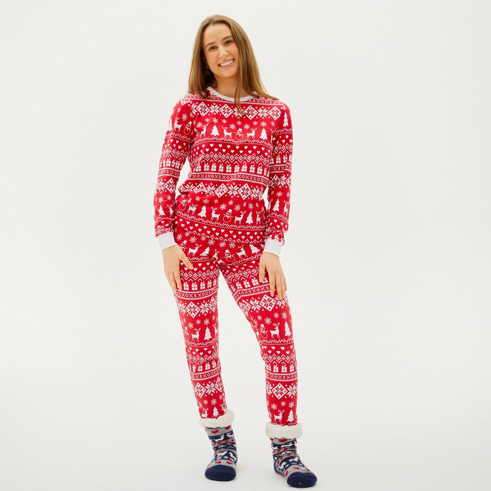 Anden sortering - The Peaceful Pyjamas Bordeaux - Dame.
